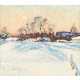 RUMIANCEV (russischer Künstler 20. Jahrhundert), "Verschneite Landschaft", - photo 1