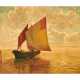 SIEBERT (Maler u. Kopist des 19./20. Jahrhundert), "Venezianisches Fischerboot in der Lagune“ - Foto 1