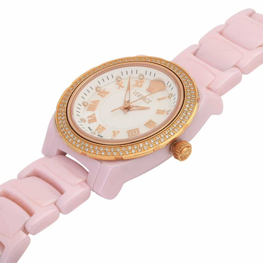 watch, Ref. 63QCP5. Pink Ceramic 