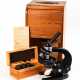 Zeiss-Mikroskop im Holzkasten mit Rollt - photo 1