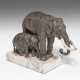 Tierfigurengruppe: Elefanten, Carl Kauba - Foto 1