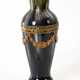 Jugendstil-Vase mit Messing-Montierung, - фото 1