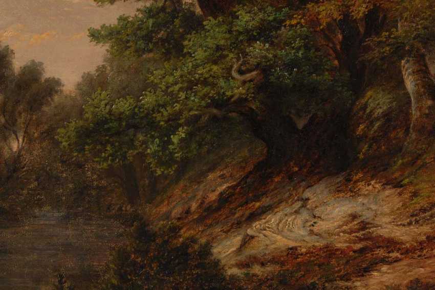 Deutscher Maler um 1850: Am Waldrand. — online bei Auktion kaufen.  Auktionskatalog "93. | Frühjahrsauktion 2019 Teil III" vom 02.03.2019:  Foto, Preis von Auktionslos 3791 bei VERYIMPORTANTLOT.com