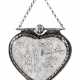 Seltenes Krebsaugen-Amulett in Herzform. Süddeutsch, 17. Jahrhundert - фото 1