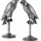 Paar aussergewöhnliche Falkenfiguren. Wilhelm Weinranck, Hanau, um 1900 - фото 1