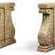 Zwei Tischwangen im antiken Stil - photo 1