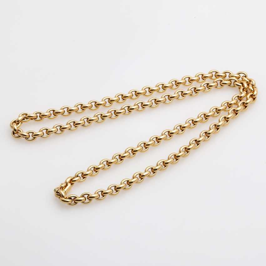 CARTIER massive anchor chain in extra 