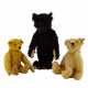 STEIFF Konvolut von drei Replika-Teddybären, 1980er/90er Jahre, - фото 1