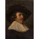 HALS, Frans, KOPIE nach (F.H.: 1580/85-1666), "Herr mit weißem Kragen und scharzem Hut", - Foto 1