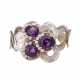 Armband mit 3 Amethysten - photo 1