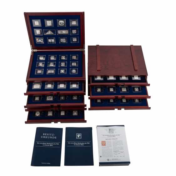 Schickes Silber Set Die Wertvollsten Briefmarken Der Welt In Reinstem Silber Online Bei Auktion Kaufen Auktionskatalog Munzen Medallien Briefmarken Historika Vom 23 02 19 Foto Preis Von Auktionslos 3079 Bei Veryimportantlot Com