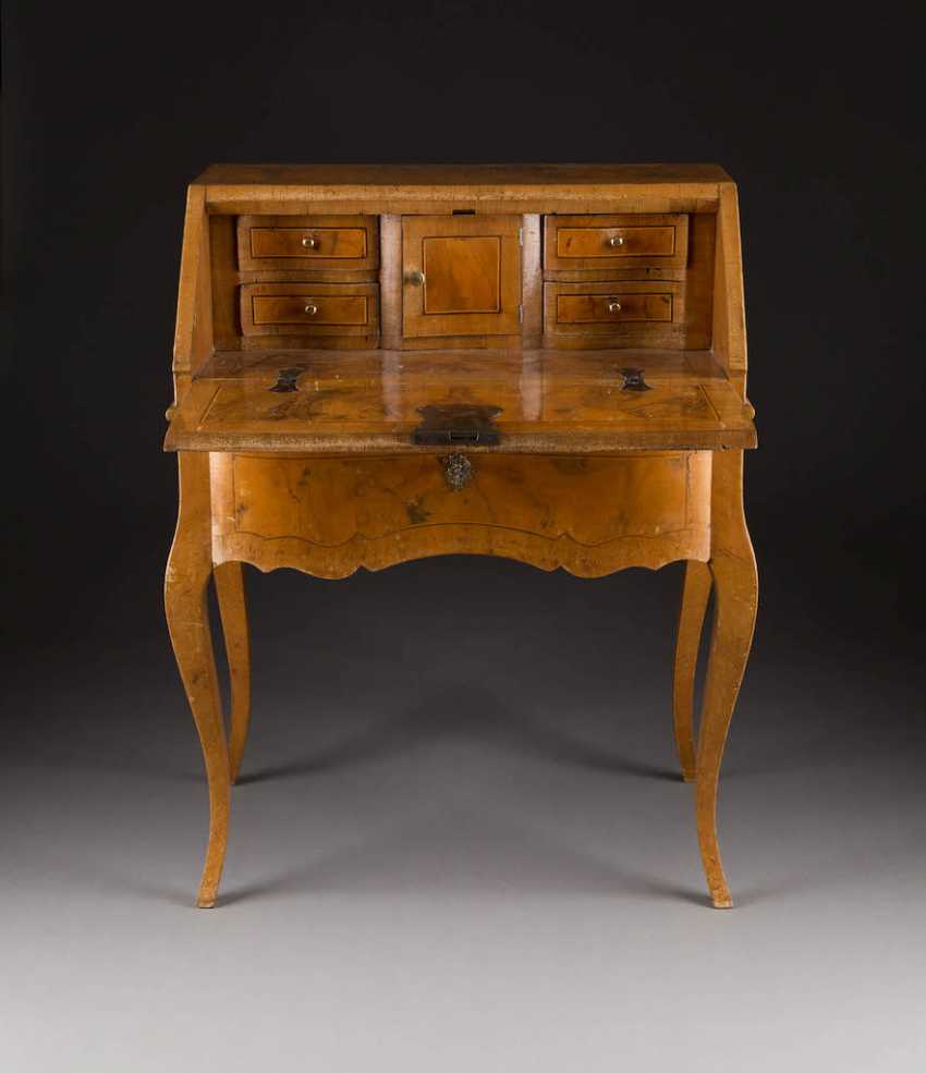 Baroque Ladies Writing Desk Auction Catalog Applied Art From