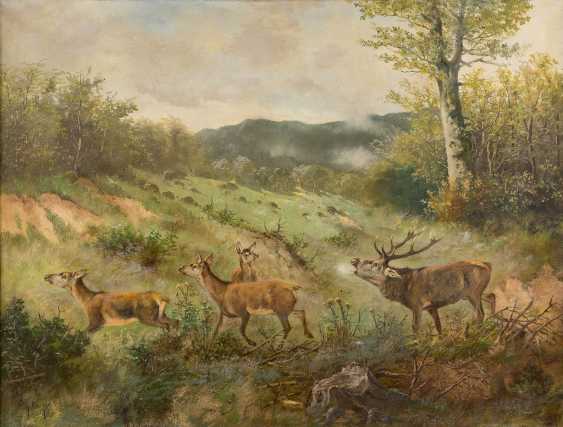 Heinrich Berger 1898 Ol Auf Leinwand Romantische