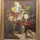ANNA PETERS, " Sommerlicher Blumenstrauß", Öl auf Leinwand, gerahmt und signiert, 20. Jahrhundert - фото 1