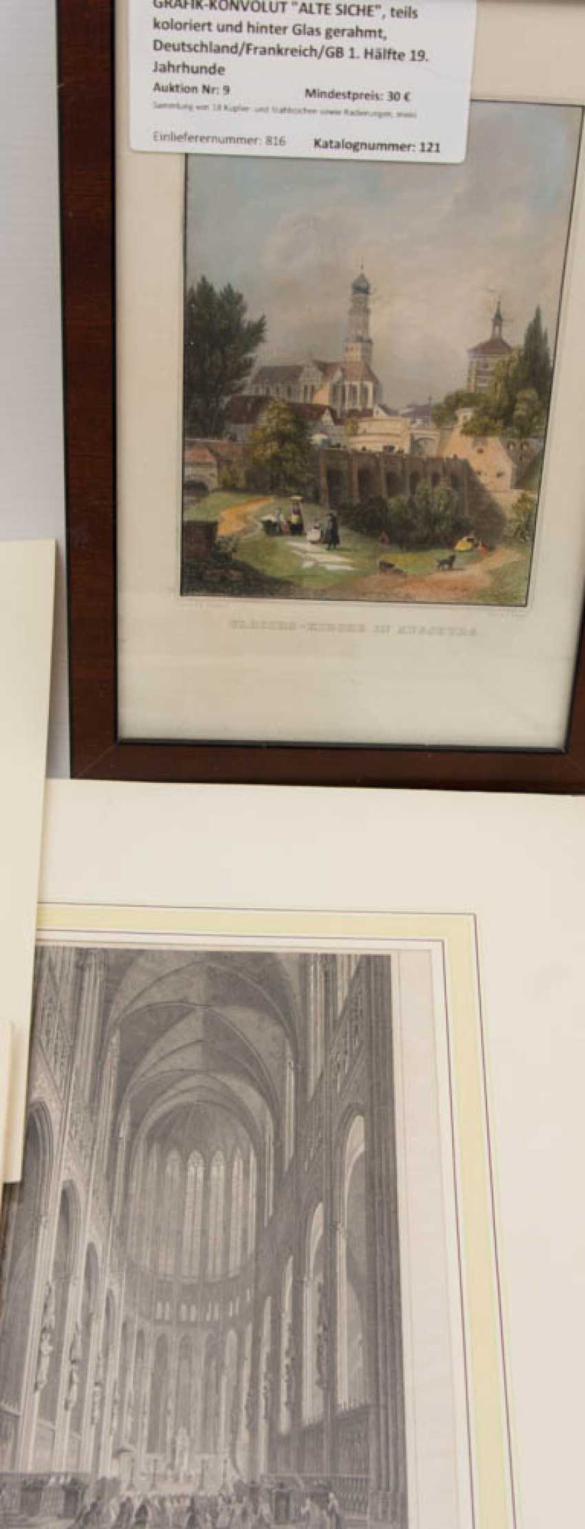 Grafik Konvolut Alte Siche Teils Koloriert Und Hinter Glas Gerahmt Deutschland Frankreich Gb 1 Halfte 19 Jahrhunde Online Bei Auktion Kaufen Auktionskatalog Meissen Schmuck Militaria Vom 01 03 19 Foto Preis Von Auktionslos 121 Bei