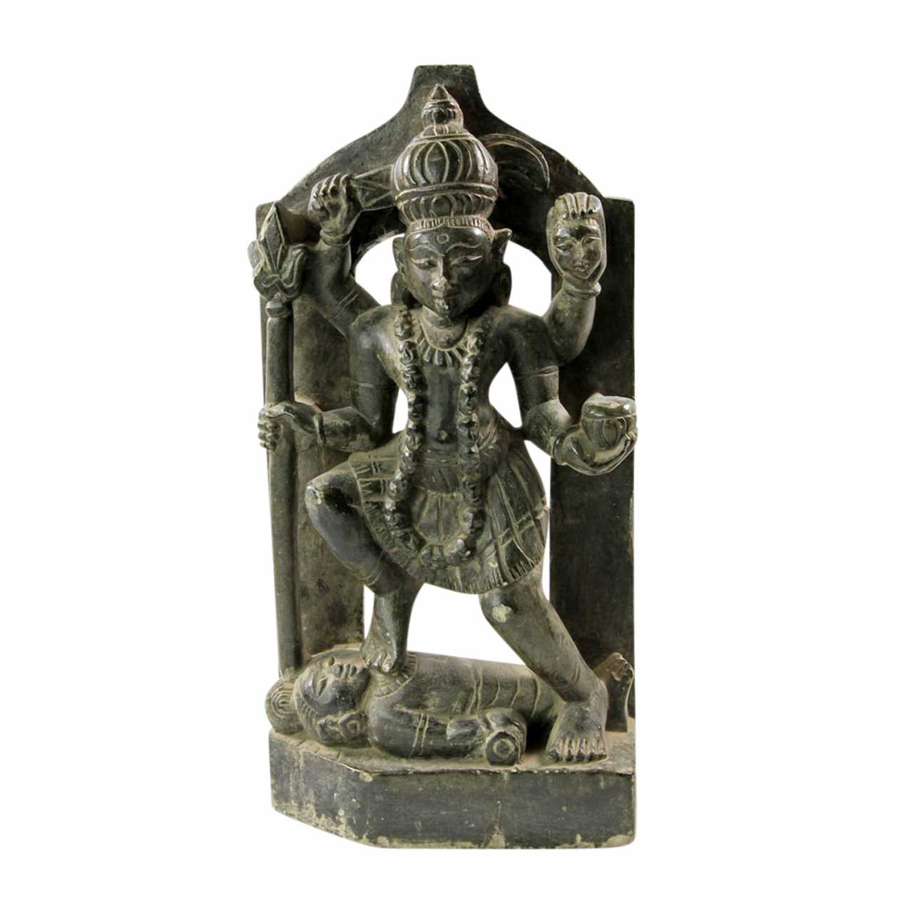 Fourarmed deity from soapstone. THAILAND, 20. Century. — buy at online