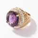 Amethyst-Brillant-Ring - photo 1