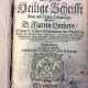 Dr. Martin Luther: Bibel 1546 - dritte conferierte Ausgabe 1670. Balthasar Christoph Wust, Wittenberg. Originale Bindung - фото 1