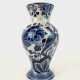 Handbemalte Vase: Delfts blauer RAAM, Keramik. - photo 1
