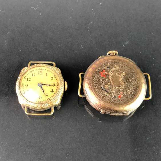 Auction Two Ladies Wrist Watches Art Nouveau A Watch Claw Bracelet For The Watch Gold Doublee Very Nice Buy Online By Veryimportantlot Com Auction Catalog Art And Antiques Spring Auction 2019