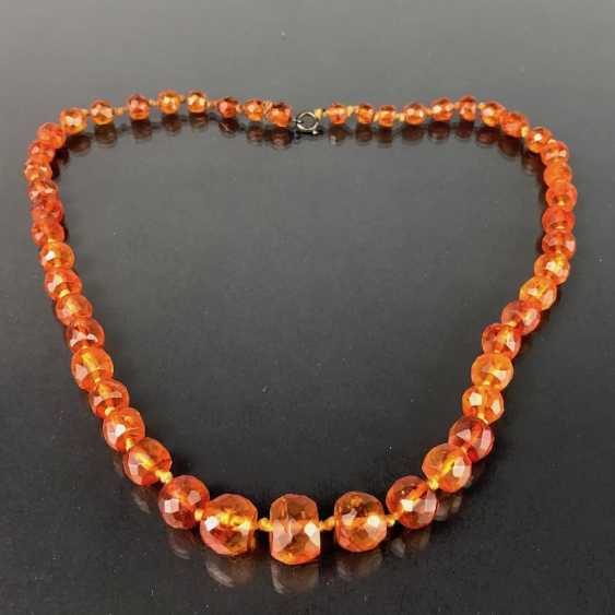 Amber Necklace Faceted Amber Size Arranged By Art Deco Around 1930 Very Nice Buy At Online Auction At Veryimportantlot Com Auction Catalog Art And Antiques Spring Auction 19 From 16 03 19 Photo Price