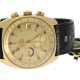 Armbanduhr: Omega-Rarität, einer der seltensten Seamaster Chronographen, Ref. 176.007 in massiv 18K Gold, nie in Serie gegangen, Baujahr 1972! - photo 1