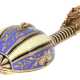Anhängeuhr/Formuhr: Gold/Emaille-Formuhr von herausragender Qualität, die "Neapolitanische Mandoline", Paris 1830, vgl. Sammlung Sandberg S.446-447 - photo 1