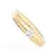 Ring: massiver und moderner Brillant-Goldschmiedering in Spannring-Optik, ca. 0,32ct, NP ca.1500€ - фото 1