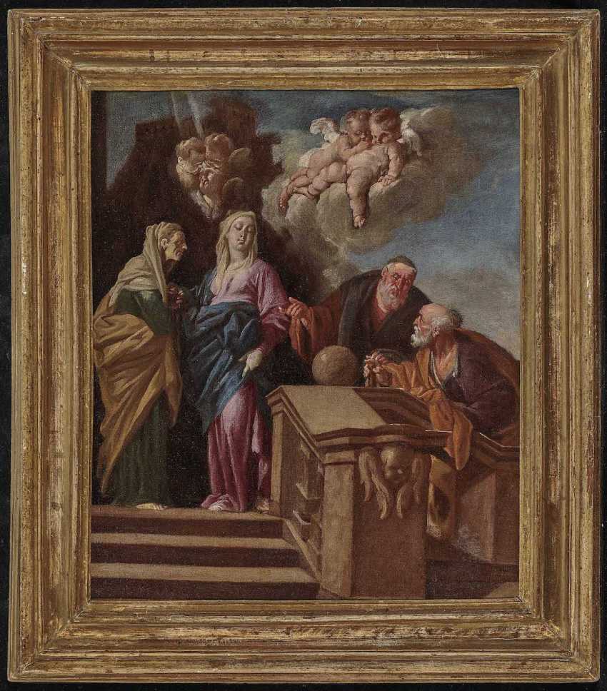 Download The Visitation Of Mary Art PNG