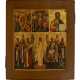 Christus Pantokrator, Festtage, Schutzengel und Heilige - фото 1
