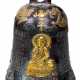 Chinesische Glocke aus Bronze mit Buddha und Drachen-Darstellungen - фото 1