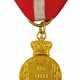 Baden: Medaille zur Hochzeit Max von Baden 1900, in Gold. - Foto 1