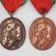 Bayern: Luitpold-Medaille, in Silber und Bronze. - Foto 1