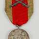 Schaumburg-Lippe: Silberne Militärverdienst-Medaille, mit gekreuzten Schwertern. - Foto 1