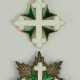 Italien: Ritterorden des heiligen Mauritius und heiligen Lazarus, 3. Modell (1868-1943), Großkreuz Satz. - Foto 1