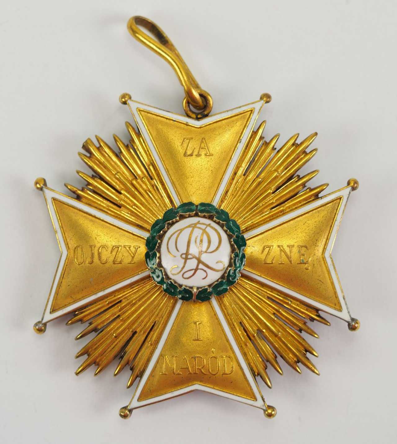 Poland order of the White eagle, 4. Model (19211938), Grand Cross