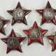 Sowjetunion: Lot von 6 Orden des Roten Sterns. - фото 1
