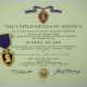 USA: Nachlass eines Private First Class mit Purple Heart für den Vietnam Krieg. - фото 1