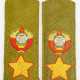 Sowjetunion: Paar Schulterstücke zur Felduniform eines Marschalls. - Foto 1