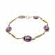 Armband mit 5 Amethysten - photo 1