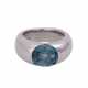 Ring mit 1 blauen Topas - photo 1