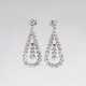 Paar Ohrhänger mit Altschliffdiamanten - Foto 1
