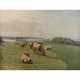 MOLS, NIELS PEDERSEN (1859-1921), "Kühe auf der Weide vor einem See", - photo 1