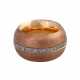 ISABELLE FA Bronze Ring mit braunem Brillantkranz - фото 1