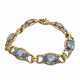 Armband mit 6 Saphiren (unbehandelt) zusammen ca. 17 ct - photo 1