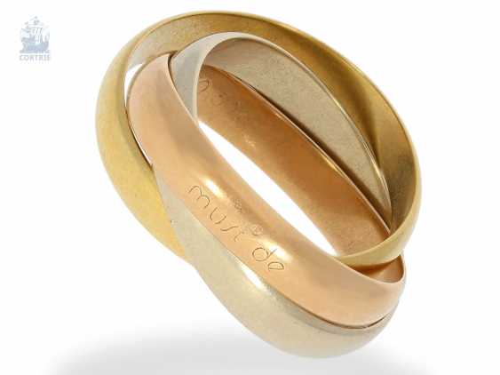Auction Ring Vintage Cartier Trinity Ring Buy Online Auction