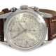 Armbanduhr: äußerst attraktiver "oversize" Stahl-Chronograph Le Jour Valjoux 72, 50er Jahre - photo 1