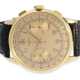 Armbanduhr: außergewöhnlich großer, früher Doxa Chronograph in 18K Gold, 40er Jahre - фото 1