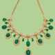 Prachtvolles Juwelencollier mit reichem Smaragdbesatz - Foto 1