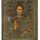 Kleine Oklad-Ikone "Christus Pantokrator" - Foto 1